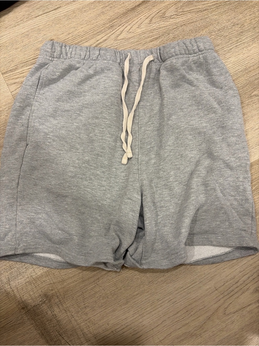 PacSun Light Gray Athletic Drawstring Shorts